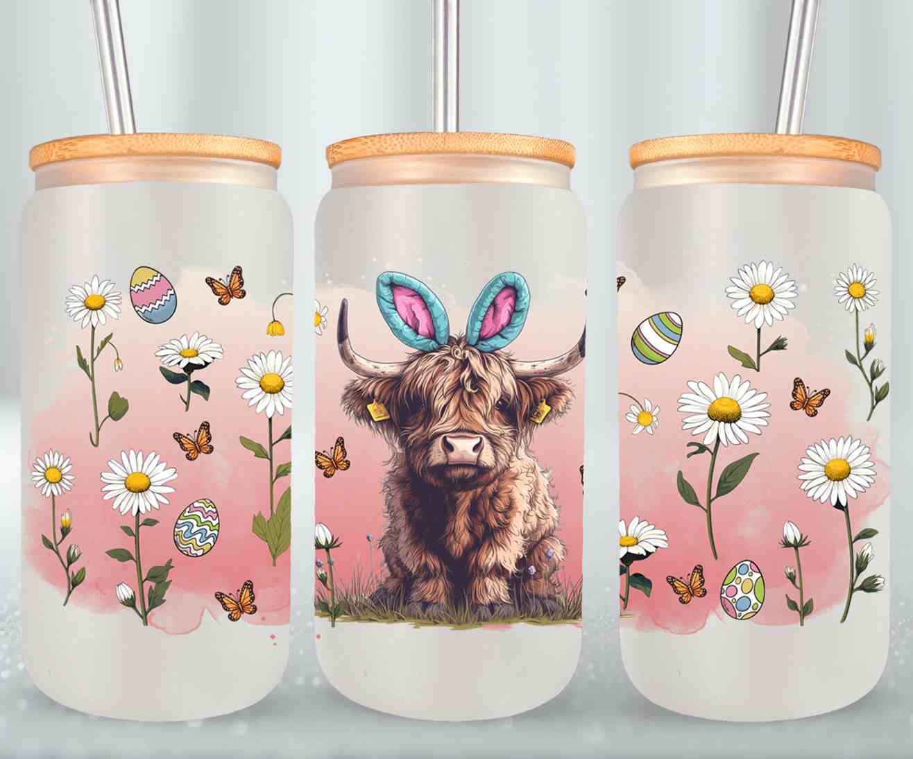 Highland Cow Easter-10367